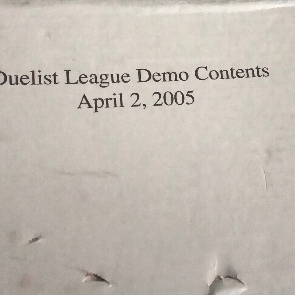 Duelist league Demo Content